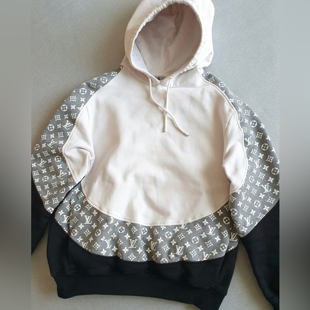 Louis Vuitton Monogram Circle Cut Hoodie Size XL Limited Edition